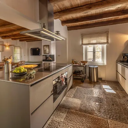 Luxury Istrian Stone Catalpa With Heated Pool, Large Private Retreat Vila Prascari